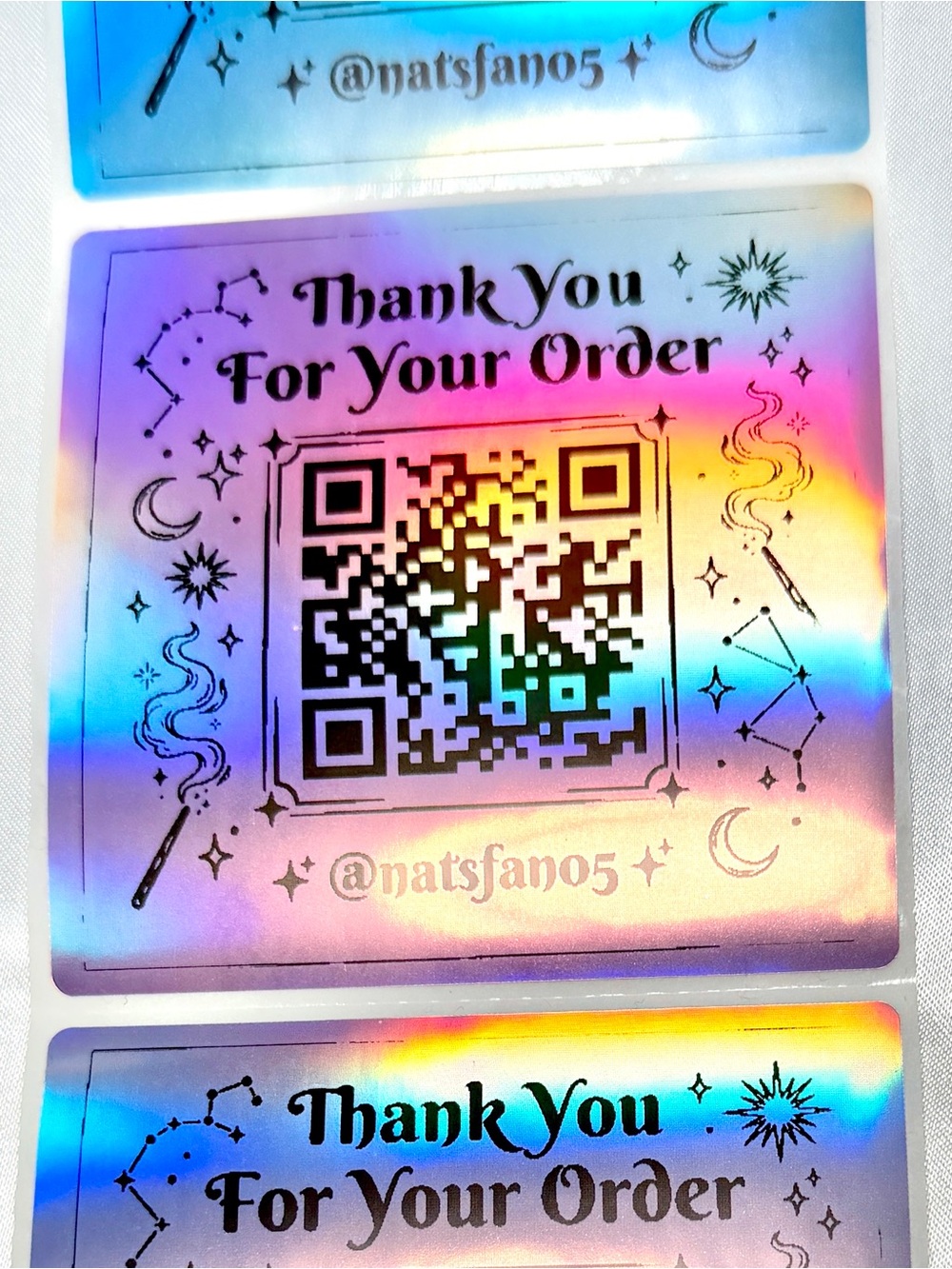 ✨ CUSTOM DESIGNED THERMAL PACKAGING STICKERS ✨ - Picture 9 of 11